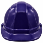 Purple Hard Hat for Groundbreaking Ceremony