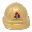 Gold Hard Hat Customized