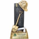 Ceremonial Groundbreaking Trophy