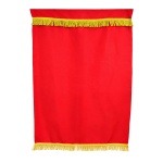 Custom Vertical Banner Red Blank