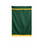 Vertical Green Banner