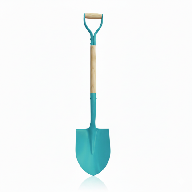 Image of The Teal Groundbreaking Shovel