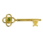 Golden Key to the City with Round Stem Customized