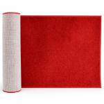 Rolled View of Deluxe Ceremonial Red Carpet