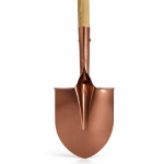 Back of Copper Matte Ceremonial Shovel