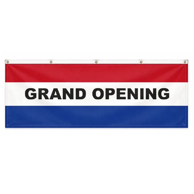 Grand Opening Banner Flag