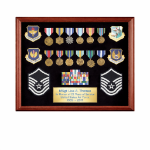 Military Medals Display Case
