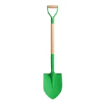 Picture of the Green Ceremonial Groundbreaking Shovel