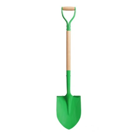 Picture of the Green Ceremonial Groundbreaking Shovel