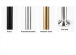 Sections of Fixed Stanchion