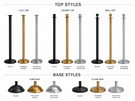 Rope-Stanchion-brass-steel-black