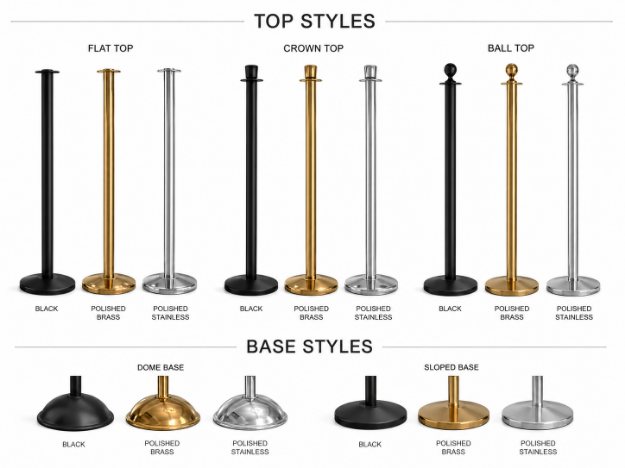 Rope-Stanchion-brass-steel-black
