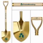 Groundbreaking Gold Shovel Customized