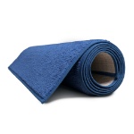 Rolled view of the Blue Event Carpet Runner
