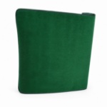 Picture of the Standard Green Ceremonial Carpet Runner Vertically Unrolled