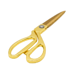 Golden Scissors with Gold Blades closed
