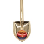 Gold Mini Shovel Keepsake Custom Enlarged