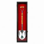 Black Groundbreaking Shovel Display Case