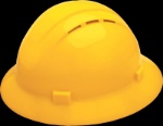 Yellow Hard Hat round brim