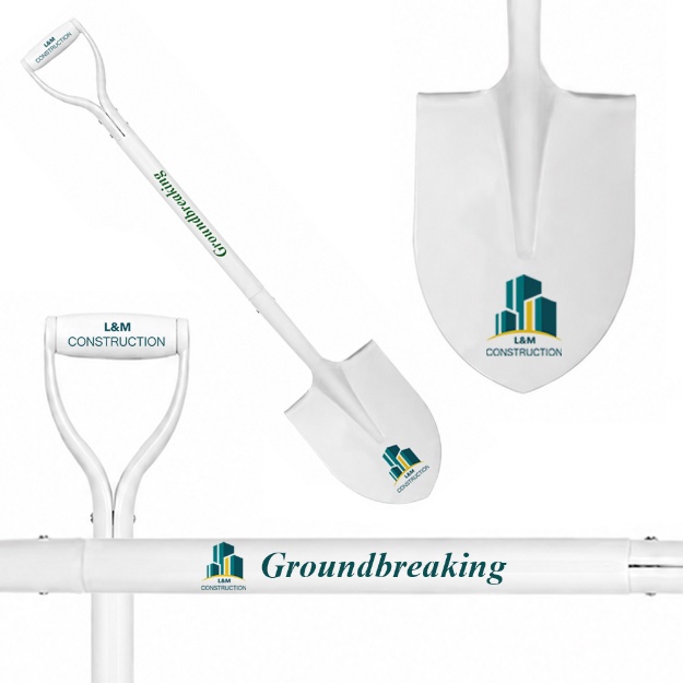 All White Shovel Customized
