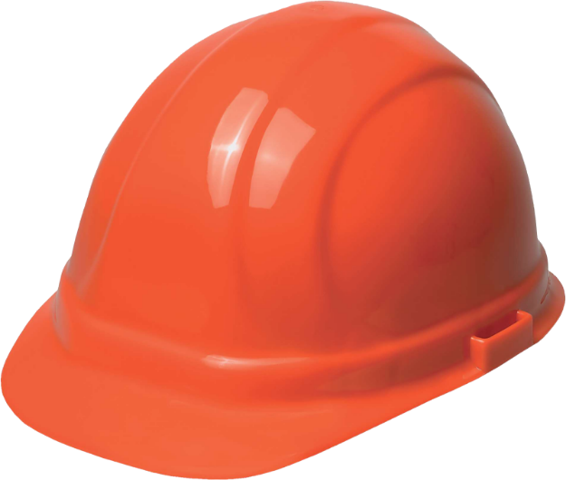 Orange Hard Hat Style E