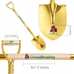 Customized Deluxe Gold Shovel Full Color Print