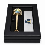 Black wood display keepsake