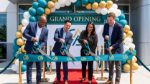 Orange Ribbon Cutting Scissor